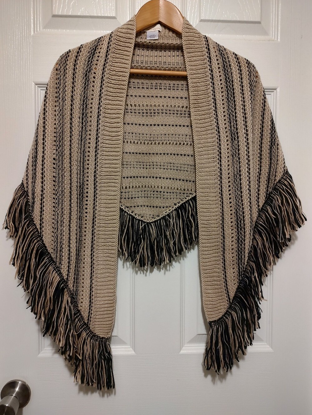 Collection XIIX Knit Openwork Shawl